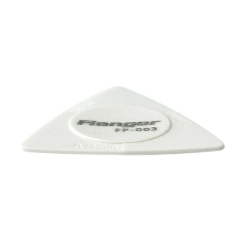 10pcs Flanger e-Guitar picks 1.0 0.75 0.5 mm Thickness in PC + ABS Material Antislip Style Picks White | Спорт и развлечения