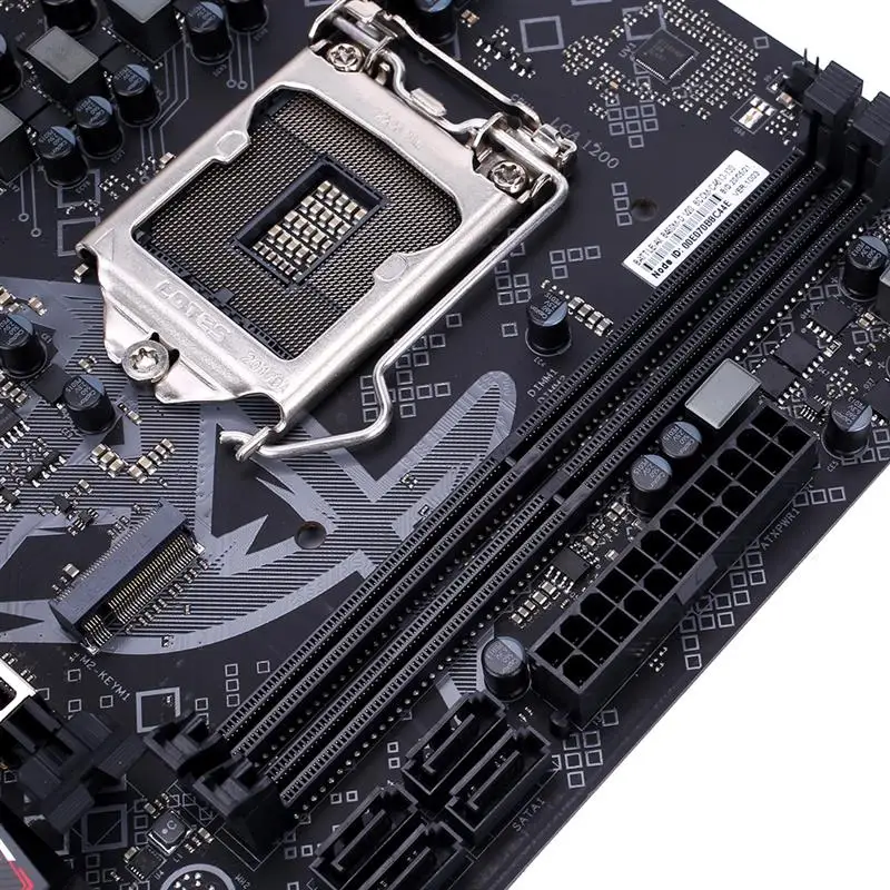 Online Bunte SCHLACHT-AX B460M-D V20 Motherboard Unterstützt Dual-Kanal DDR4 SATA 3,0 6 Gb/S RTL8111F Für LGA1200 Interface