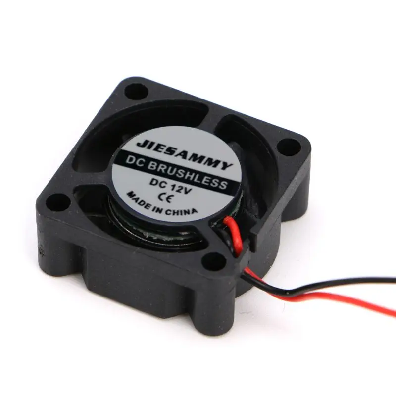 

DC 12V 25*25*10mm Small 2-Wire Brushless Cooling Fan 2510S For 3D Printer Parts R9UB