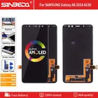 Дисплей 5,6 дюйма Super Amoled 530, ЖК-дисплей для Samsung Galaxy A8 2018 A530, сенсорный экран, дигитайзер в сборе, Запчасти для Samsung A530