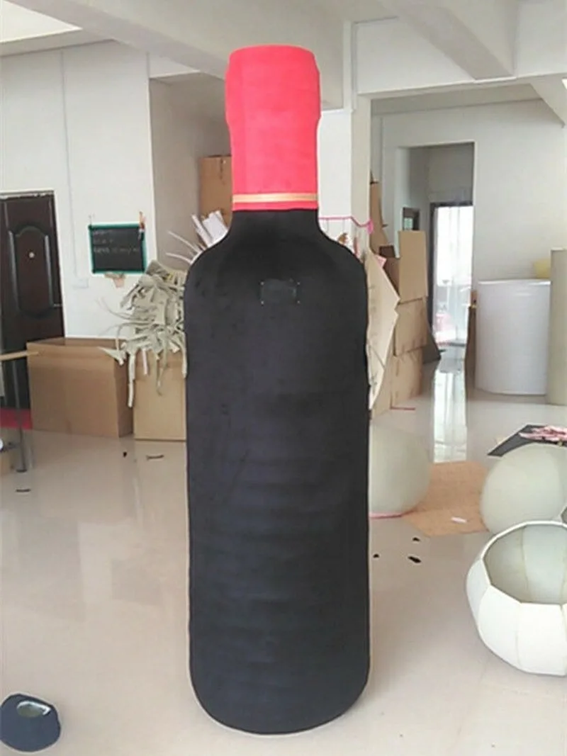 

ADS Bavarian Beer Guy Mascot Costume Red Wine Oktoberfest Handmade Advertising # High Quality Cartoon Character Unisex Clothing