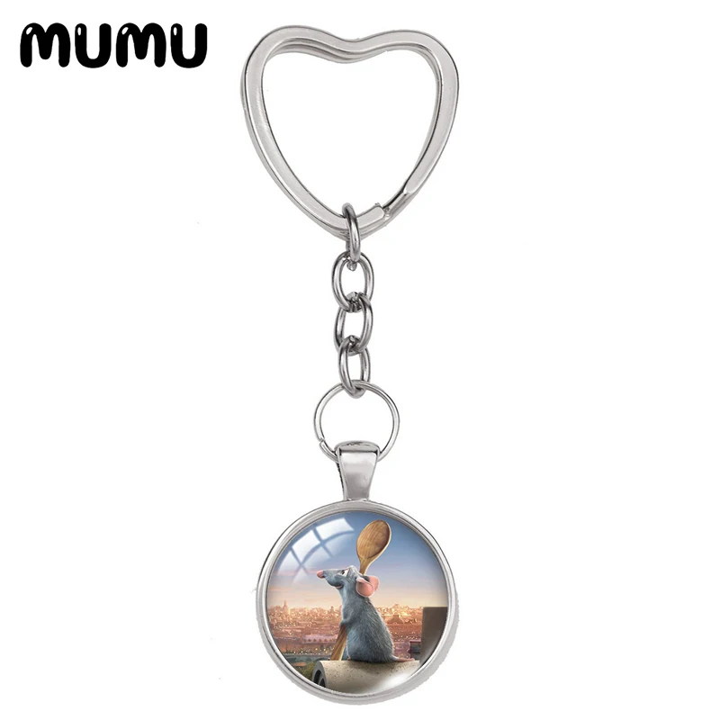 Новинка 2021 брелок для ключей с крысами и Реми Забавный украшения детей |