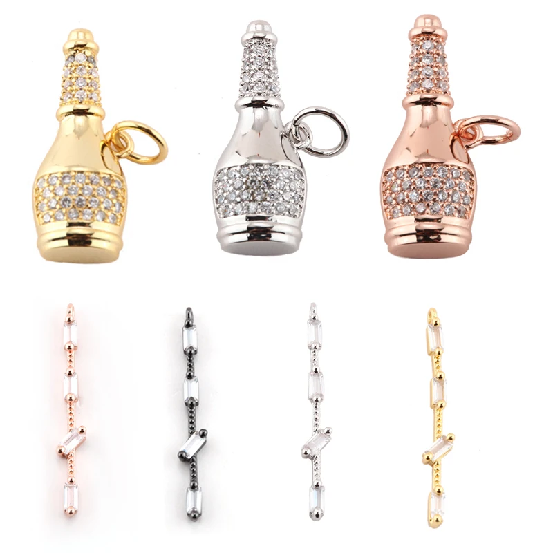 Шармы Подвески для изготовления ювелирных изделий Золотая бутылка воды сделай