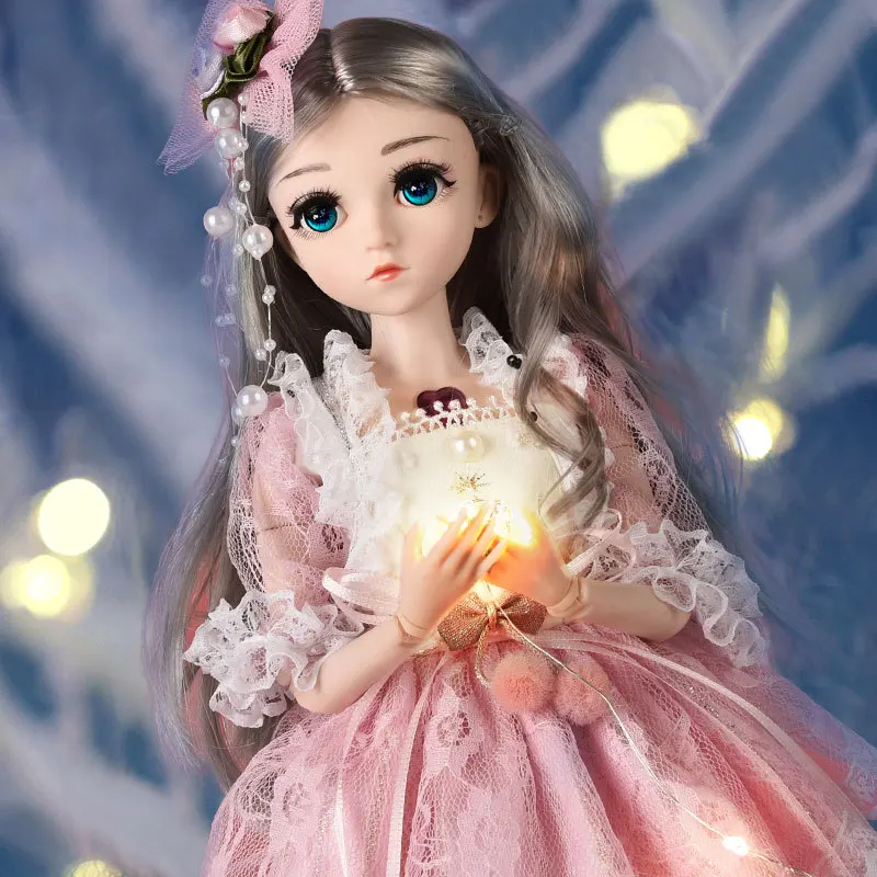 

26 Movable Jointed Dolls Toys large 45cm BJD Baby Girl Boy Doll princess music BJD Dolls Toy for Girls Gift