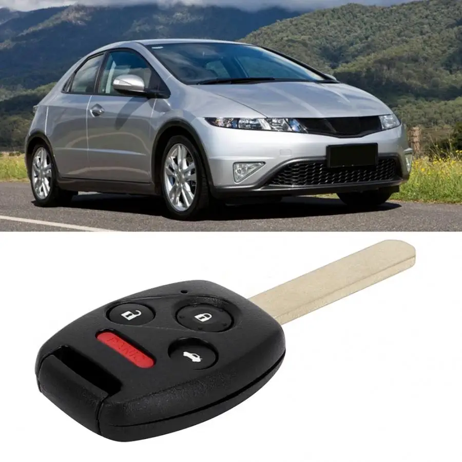 313 8 частота 4 кнопки дистанционного управления ключ автомобиля с чипом Подходит