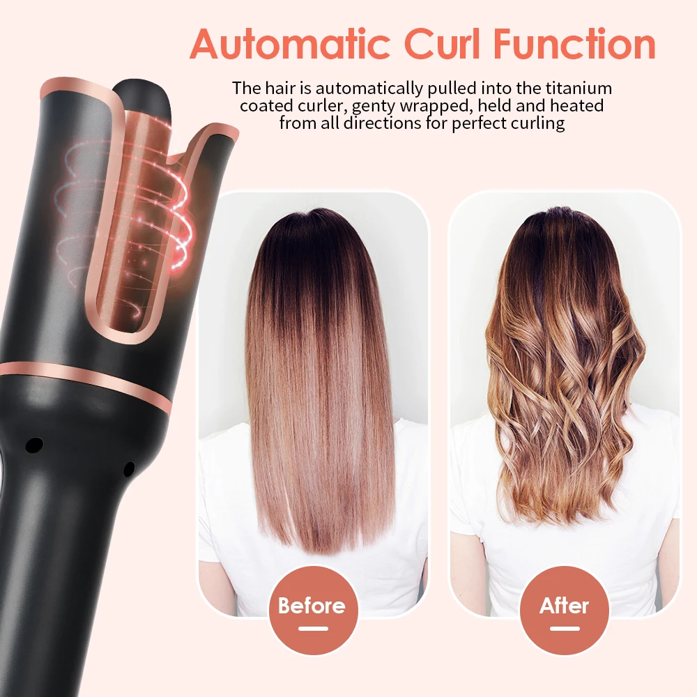 Автоматическая Плойка для волос профессиональная плойка с 4 регулируемыми