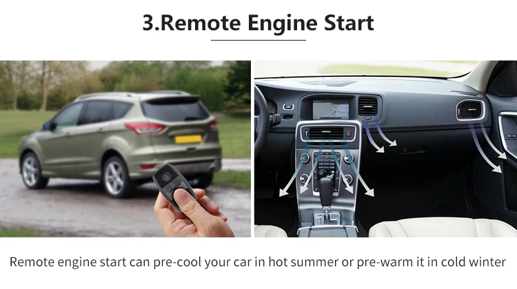 EASYGUARD CAN штекер шины& play Автомобильная сигнализация совместима с KIA smart entry автоматический старт стоп кнопка стартовый комплект