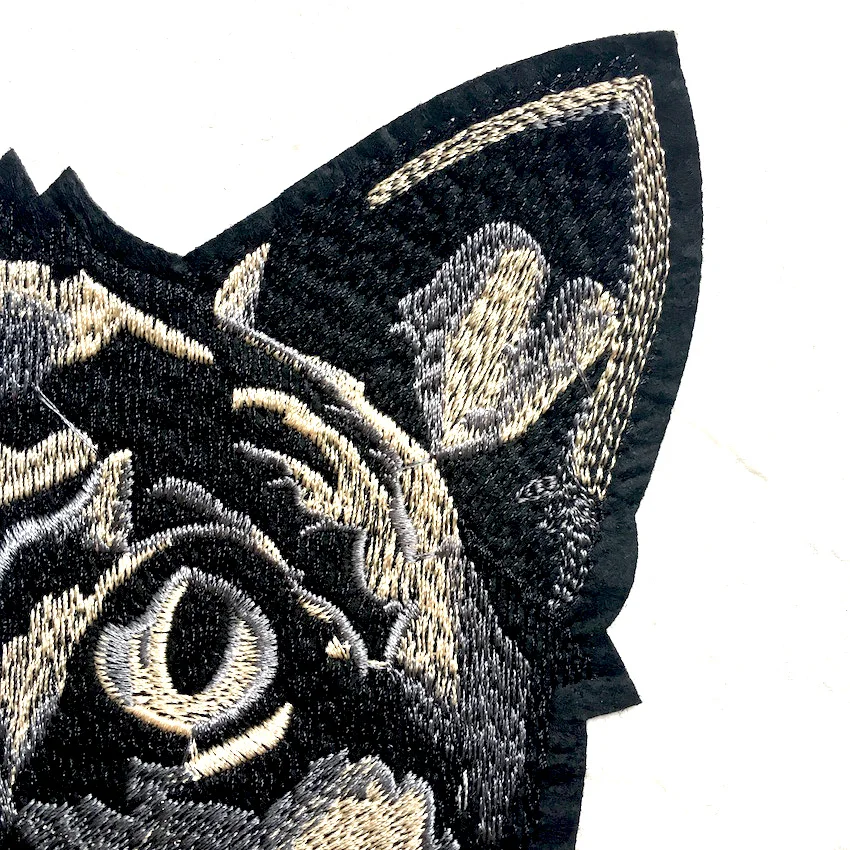 1 шт. крутые нашивки с котом аппликация для утюга одежды модная брендовая