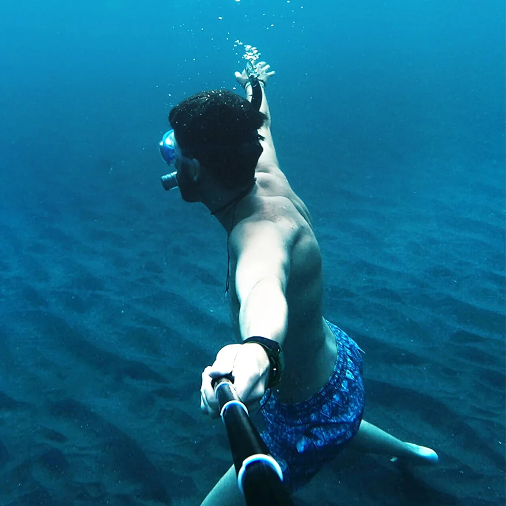 Телесин 6 в 1 Выдвижная селфи палка из алюминиевого сплава + Съемный штатив