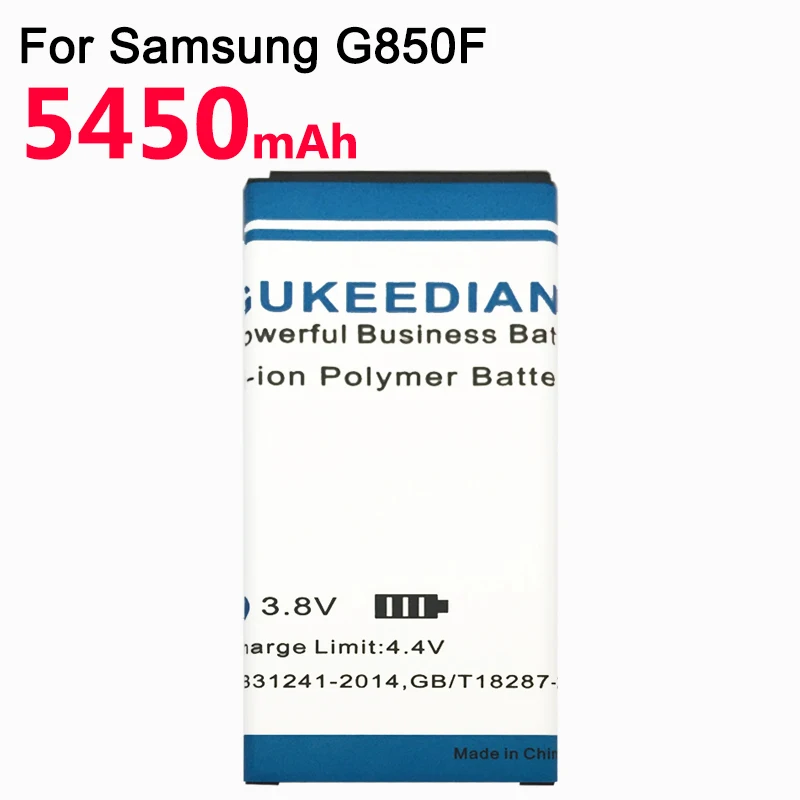 Аккумулятор GUKEEDIANZI для Samsung Galaxy Alpha G850F/8508S/8509V G850 G8508/850T/850V G850M аккумулятор 5450