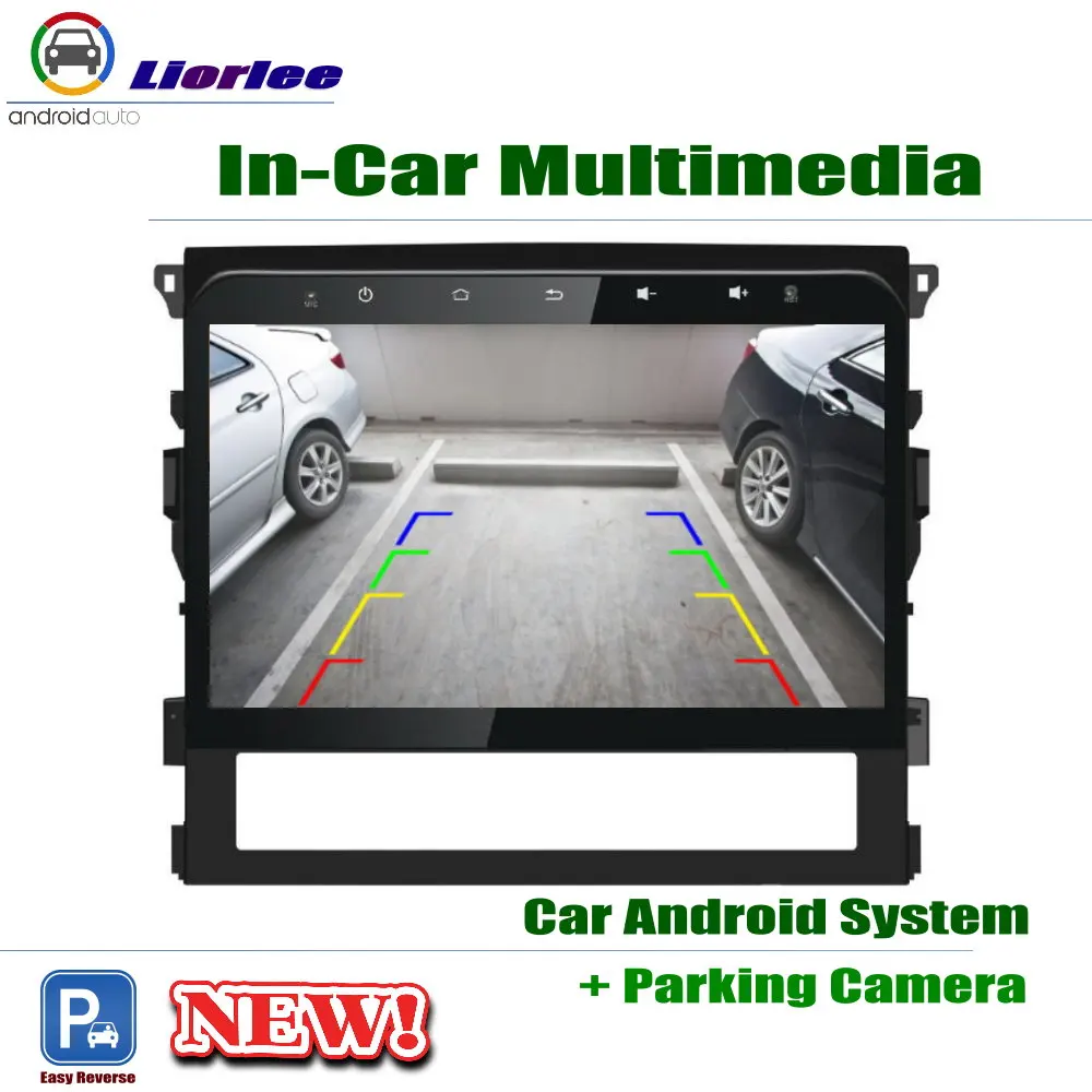 ЖК-экран Android 8 Core для Toyota Land Cruiser 2016 2017 2018 2019 автомобильное радио 3G/4G WIFI AUX USB GPS Navi