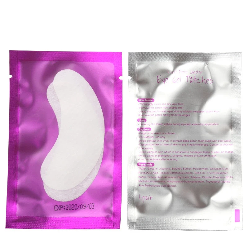 Популярные накладки под глаза наклейки для наращивания ресниц 100 пар бумажные