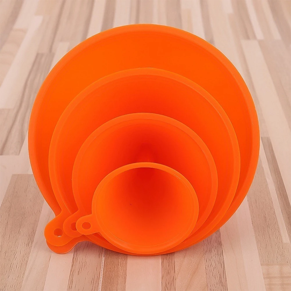 4 шт. Пластик автомобиля с коротким стеблем для мазута бензин Хоппер Воронка