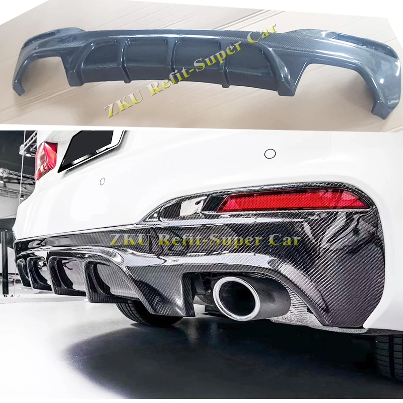 Диффузор для заднего бампера из углеродного волокна в стиле FD диффузор