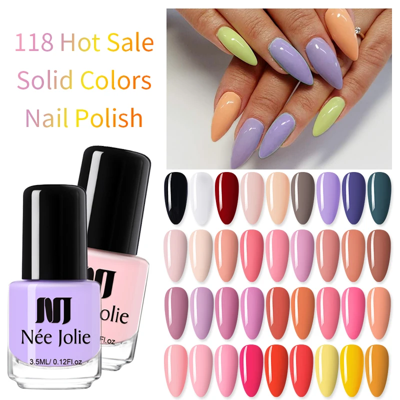 NEE JOLIE лак для ногтей обычный гибридный Цвет матового геллак не нужен | Красота и