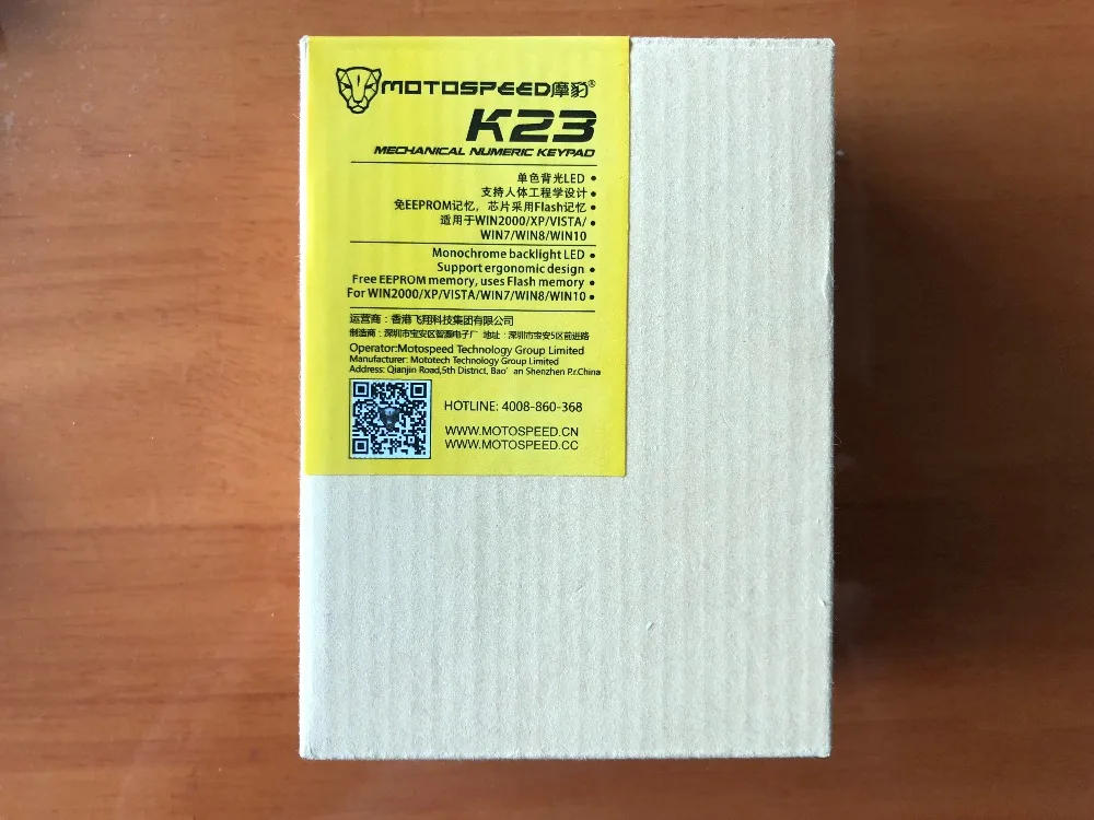 Motospeed K23 USB Проводная цифровая механическая клавиатура с Kailh коробка переключатель черный синий светодиодный подсветка 21 клавиши ноутбука