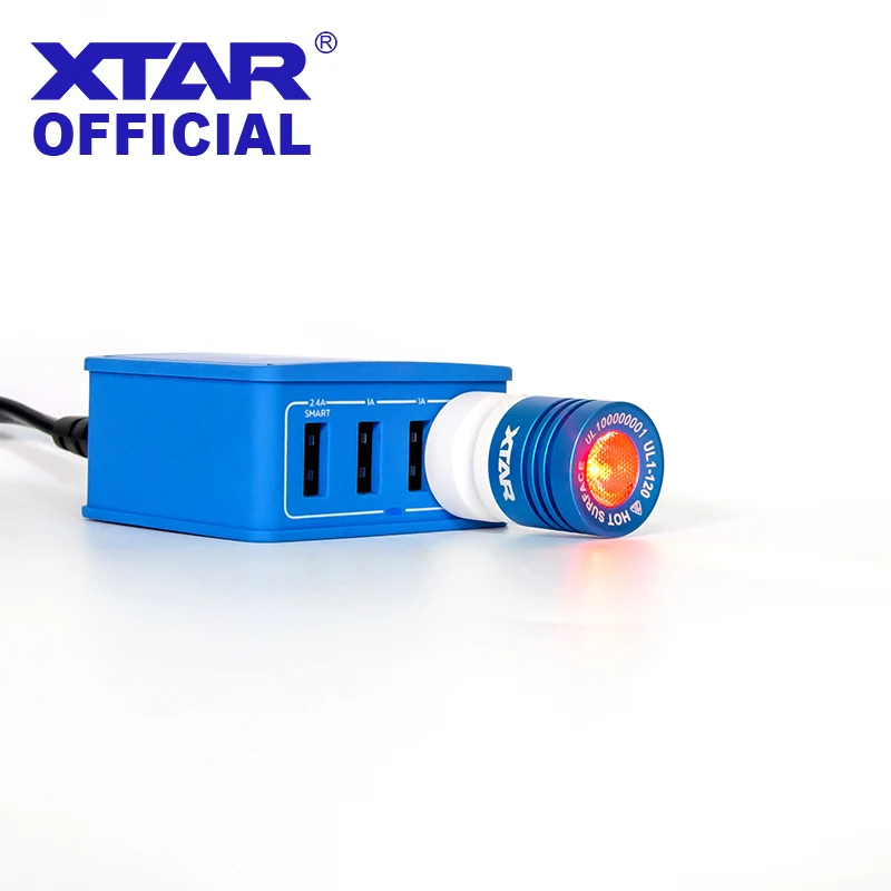XTAR EDC вспышки светильник светодиодный для четырех-Цвет UL1-120 USB флэш-память