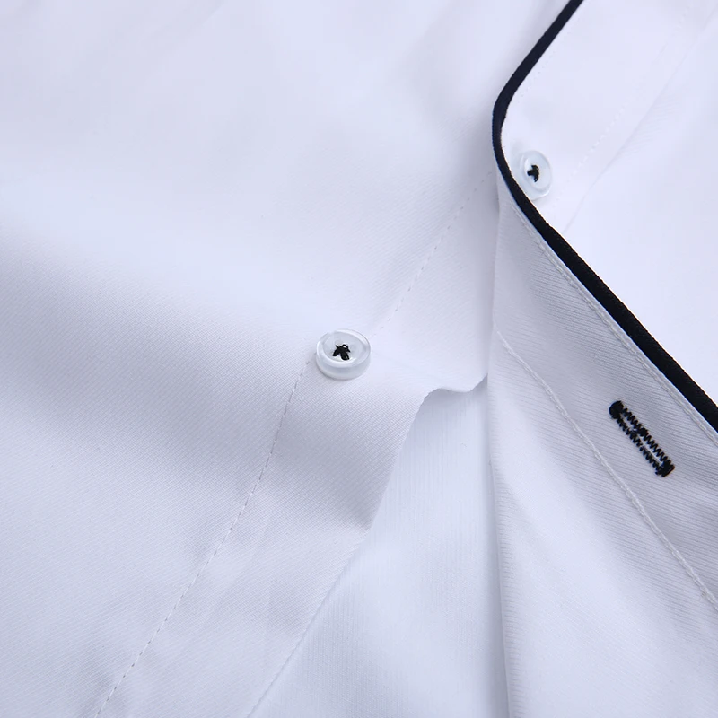 Модная блузка Dudalina Camisa Social Masculina с длинным рукавом, приталенная рубашка в полоску, мужская одежда с цветочным принтом, белая мужская холодная
