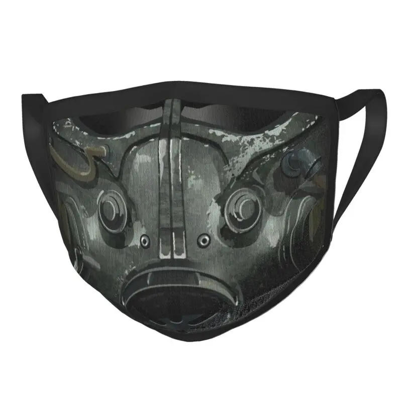 

Power Armor Helmet Mouth Face Mask Men Dustproof Sci Fi Fighter Mask Protection Cover Reusable Respirator Muffle