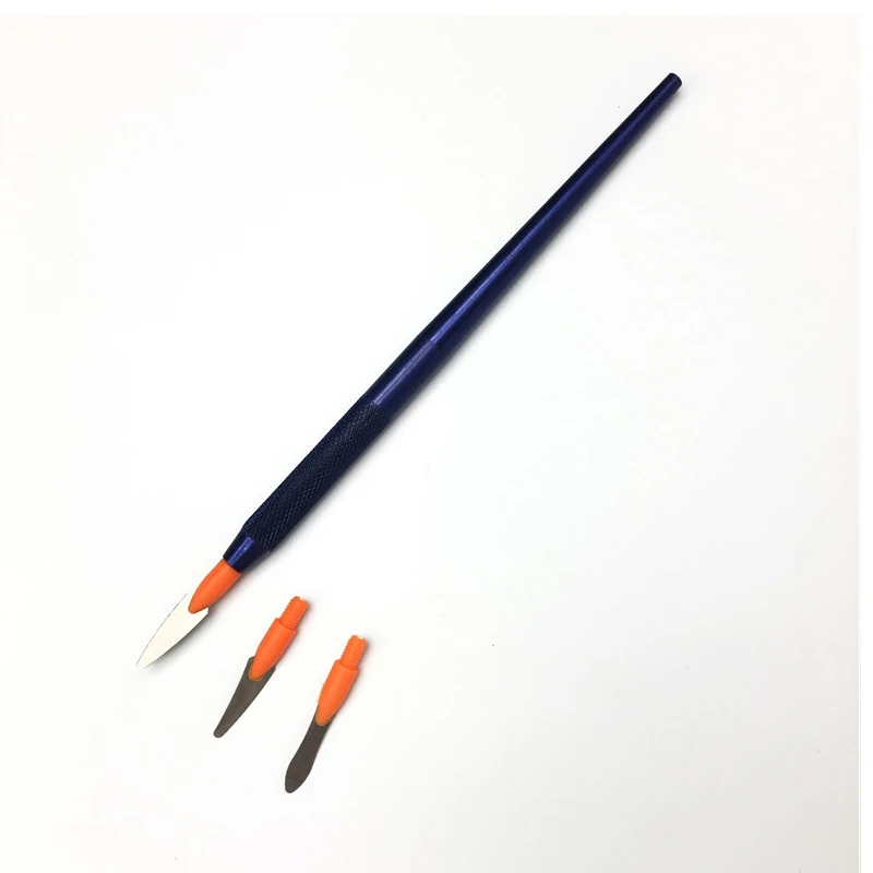 VVDental 1 шт. нож для скульптуры стоматолога инструмент резьбы по воску нож-шпатель