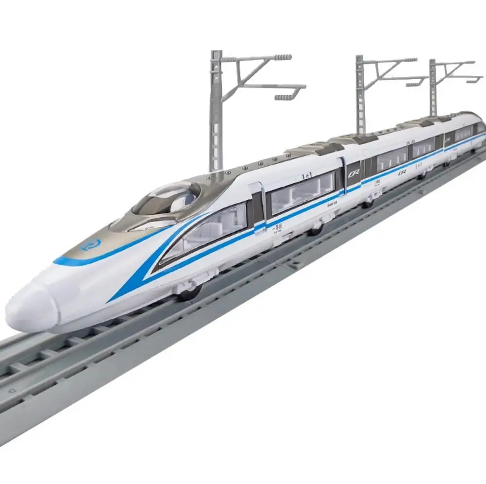 Модель 1: 87 игрушечный поезд для поездок на поезде набор автомобиля из сплава