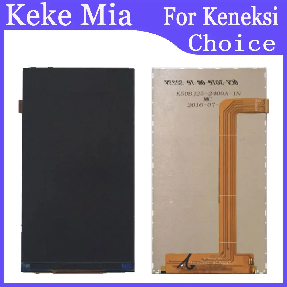 

Keke Mia 5.0 Touch Screen LCD Display Panel Sensor For Keneksi Choice Touch Digitizer Phone Front Glass Lens Free Tools