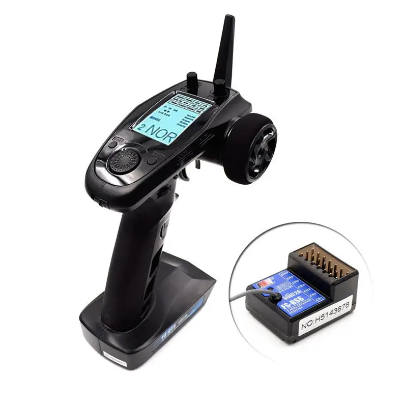 

New Arrival FlySky FS-GT5 2.4G 6CH Remote Controller Transmitter with FS-BS6 Receiver for RC Car RC Boat Spare Parts Accessories