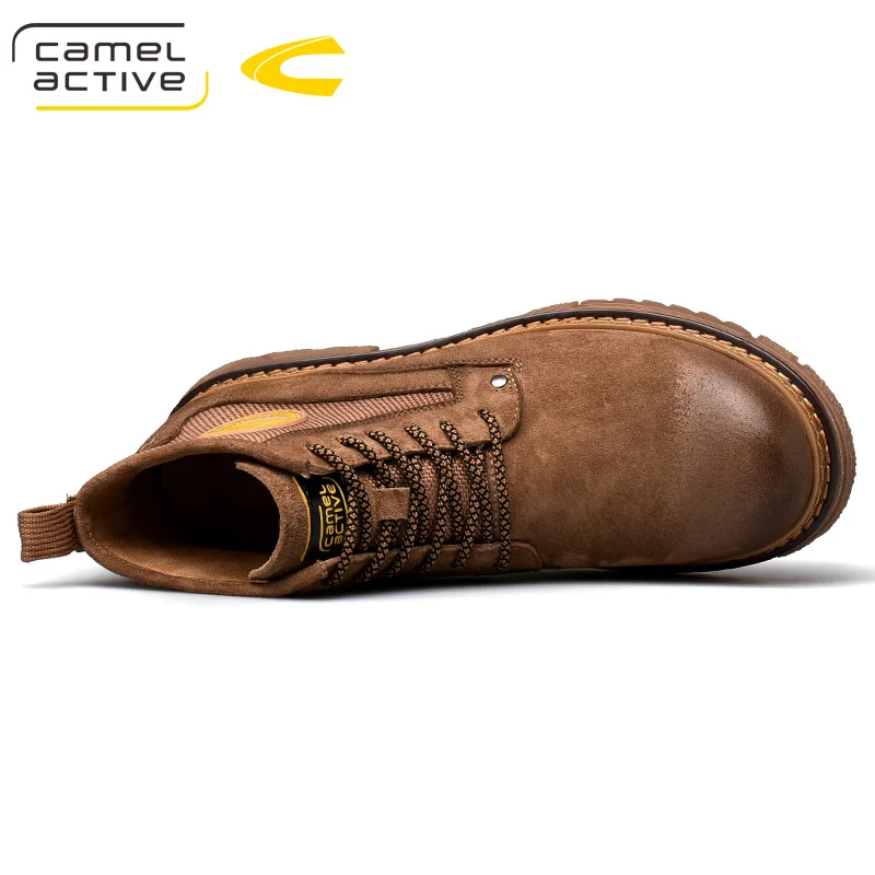 Camel Active/Новые осенне-зимние мужские ботинки модные красивые удобные из