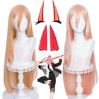 Аниме бензопила человек Сила Косплей парики рога прямые синтетические волосы термостойкие парики Кепка ролевые игры синтетические парики Хэллоуин