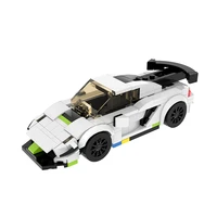speed city racing champion car building blocks sports car racer vehicle supercar moc model educational brick toys gift