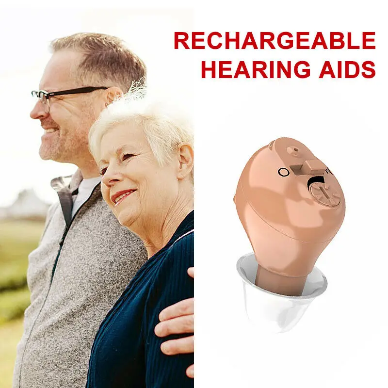 Американский перезаряжаемый Невидимый цифровой слуховой аппарат усилитель