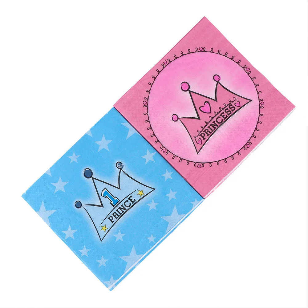 20 шт./упак. 1 первые дети мальчики девочки день рождения поставки бумажные