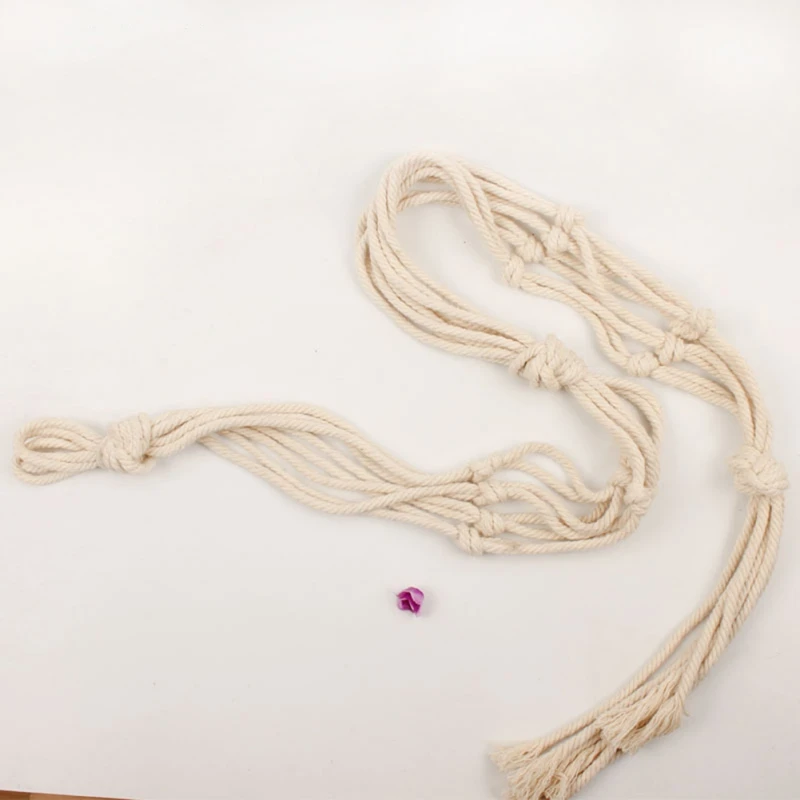 Vintage Plants Hanger Hook Flower Pot Holder 4 Legs String Hanging Rope Wall Art Home Garden Balcony Decoration | Дом и сад