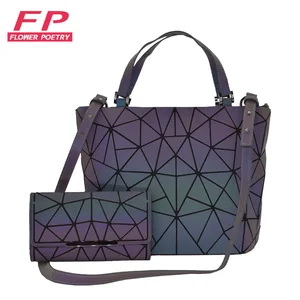 Women Handbag Luxury Shoulder Bag Set Folding Totes Crossbody Bag Female Purse And Wallet Ladies Lum