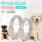 Собачий ошейник для кошек антимоскитный Блошиный силиконовый регулируемый ошейник для питомцев украшение прочные ошейники товары для домашних животных