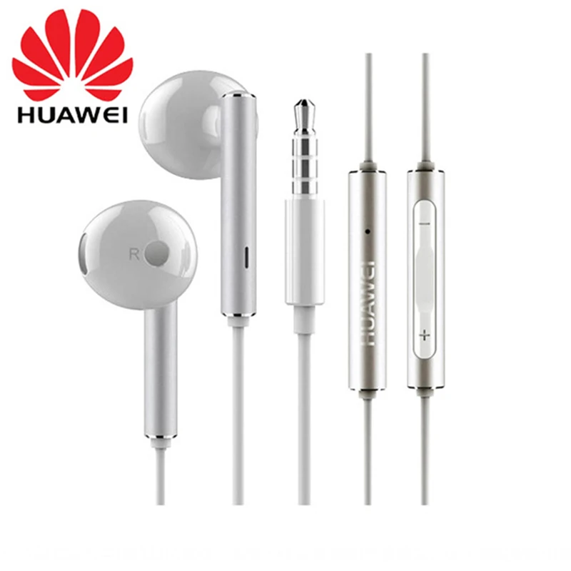 Оригинальный huawei Honor AM116 металлические наушники с микрофоном и регулировкой