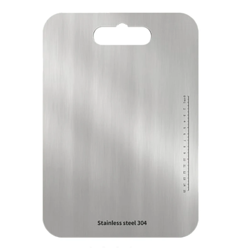 Разделочный блок из нержавеющей стали легко очищаемая разделочная доска фрукты