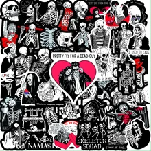 10/30/50PCS Red and Black Skull Love Motivational Stickers Laptop Guitar Luggage Bike Waterproof Graffiti Sticker Decal Kid Toys 10/30/50PCS Red and Black Skull Love Motivational Stickers Laptop Guitar Luggage Bike Waterproof Graffiti Sticker Decal Kid Toys