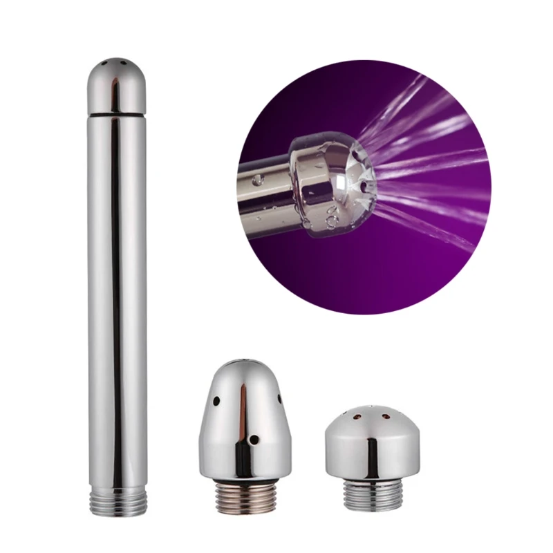 

Straight / Elbow Enema Cleaning Flusher Long Tube Aluminum Alloy Insert Washing 35ED