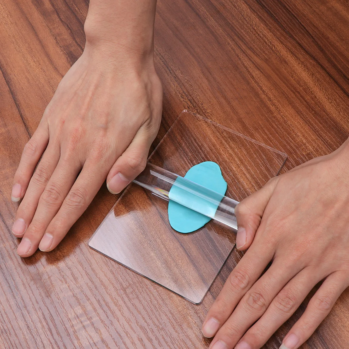 

ULTNICE 2pcs Acrylic Clay Roller with Acrylic Sheet Backing Board Essential Modelling Clay Tools