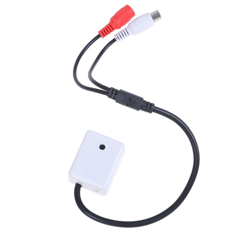 Микрофон аудио звукосниматель устройство мониторинга звука для CCTV камеры