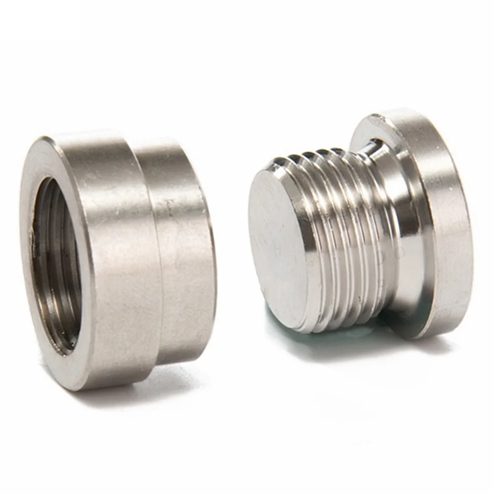 O2 Oxygen Bung Nut Cap Stepped Adapter Wideband Kit Plug Extender Joints Converter Tools Parts | Автомобили и мотоциклы