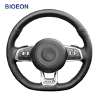 Искусственная кожа ПУ, черный цвет, для Volkswagen VW Golf GTI 7 GTD GTE 7 R 7 Polo (R-Line) GTI 2013 2014-2021