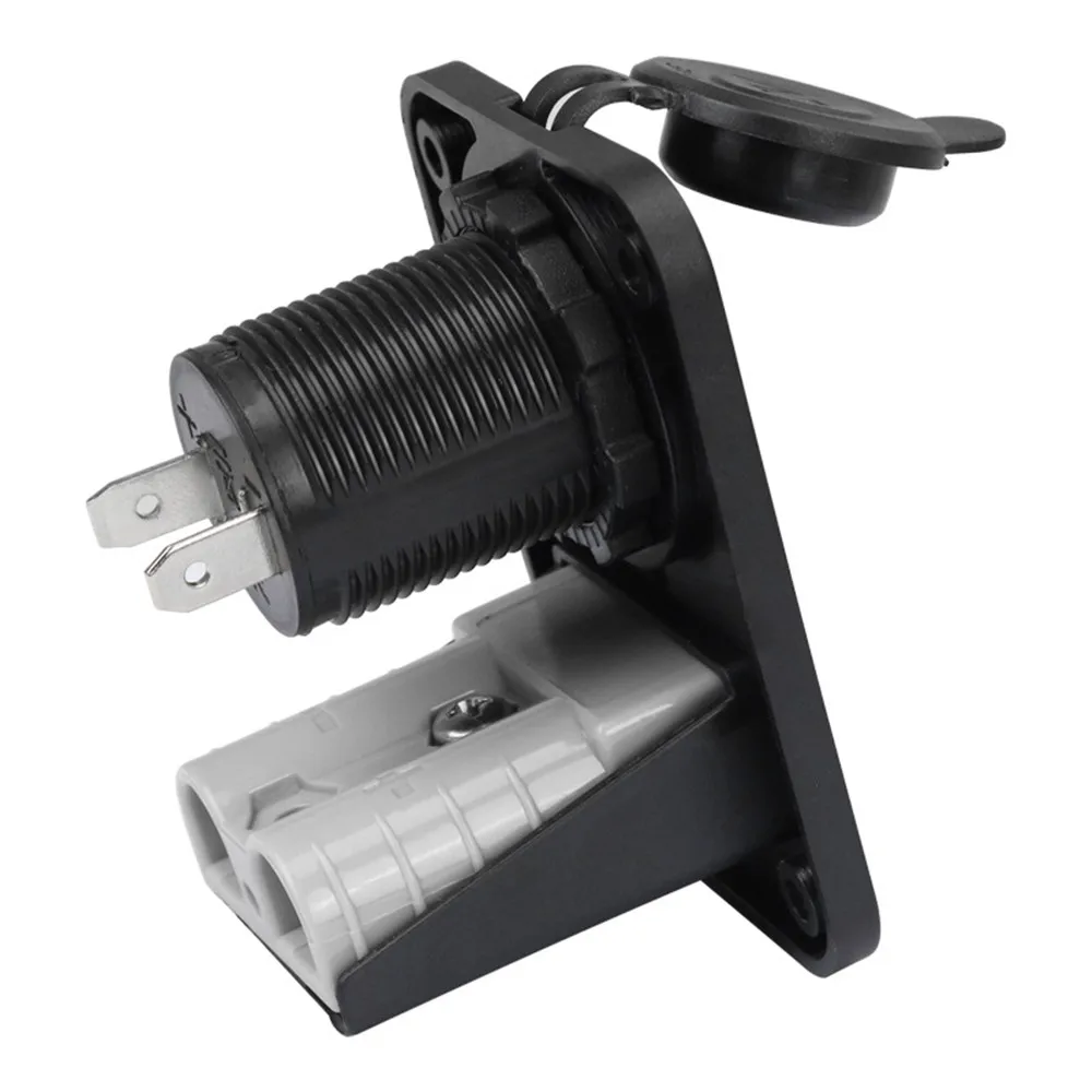 2 в 1 Встраиваемая пластина для подключения прикуривателя к автофургону лодке