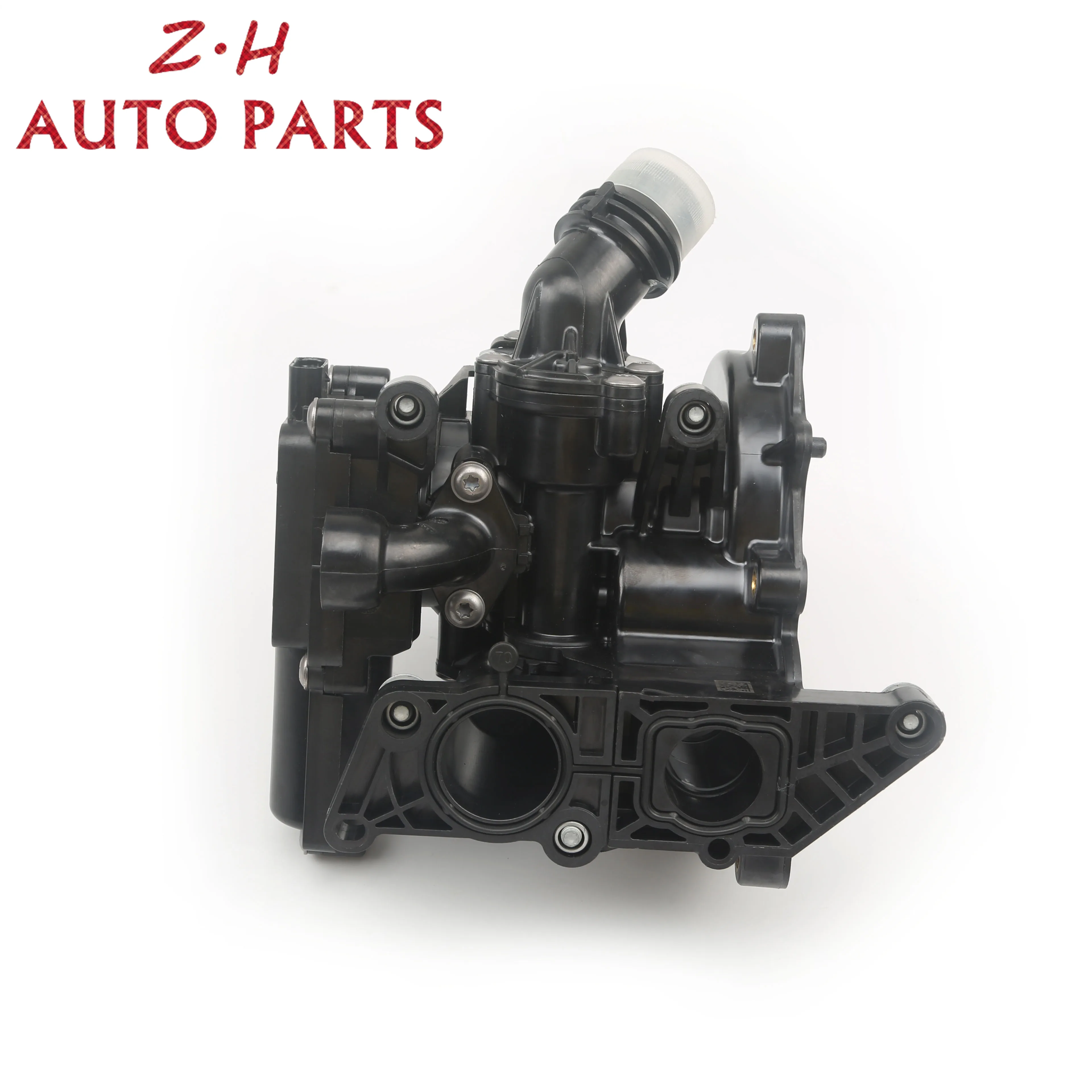 

06L 121 111 Thermostat Housing + Coolant Regulator Thermostat + Seal For Audi A4 A5 Q5 Q7 TT S4 S5 VW Touareg Tiguan Golf Passat