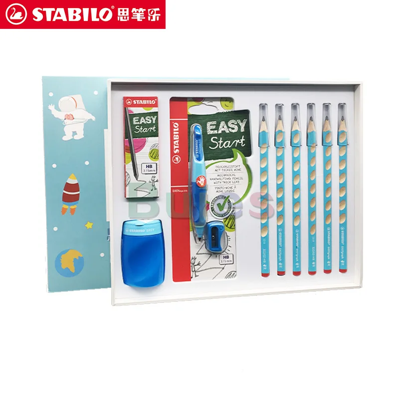 Набор для подарочной коробки stabilo карандаш с отверстиями механический учеников