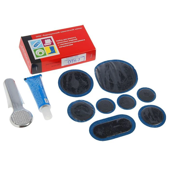 Набор для ремонта резиновых изделий с самовулканизующимися материалами НРИ