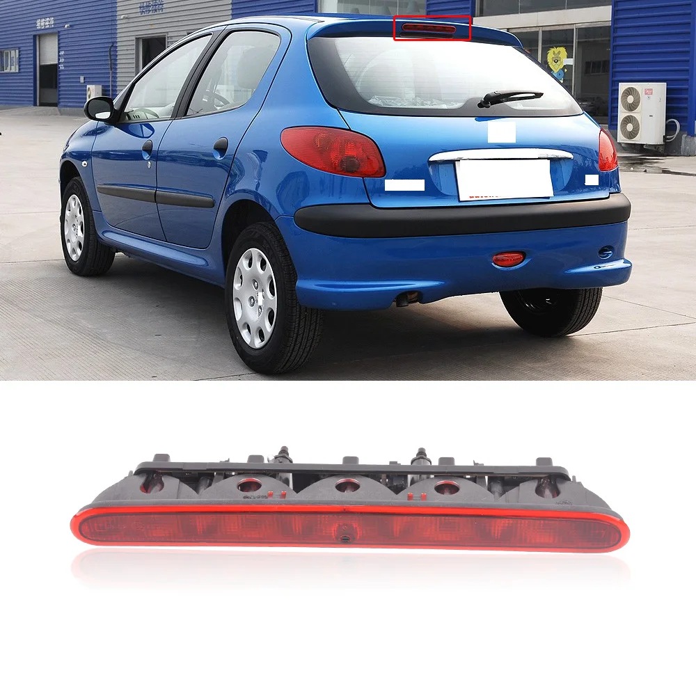 Задний стоп сигнал CAPQX для Peugeot 206 207 Citroen C2 с высоким креплением Третий