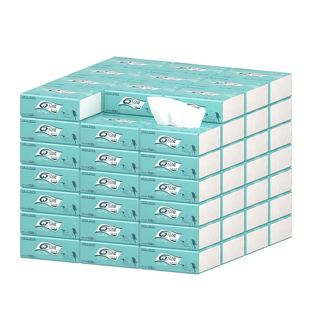 42 пакета салфетки полная коробка туалетной бумаги доступная Бытовая упаковка