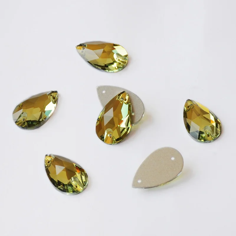 Светильник с топазом плоские стразы для шитья хрустальные бусины со стразами